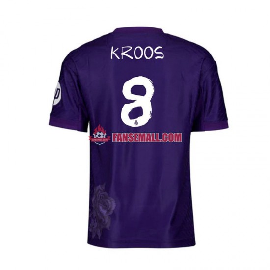 Lila Matchtröjor Real Madrid KROOS 8 Y-3 2023-2024 Kortärmad till Herr (4:e ställ)