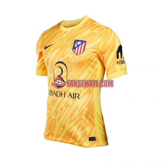 Matchtröjor Atlético Madrid Målvaktströja 2024-2025 Kortärmad till Herr (3:e ställ)