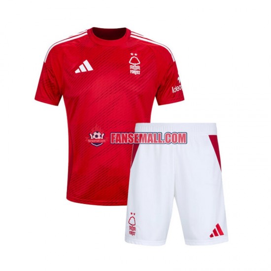 Matchtröjor Nottingham Forest 2024-2025 Kortärmad till Barn (1:a ställ)