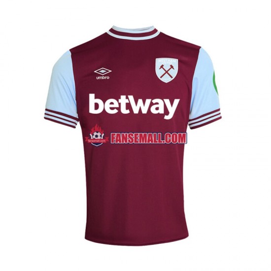 Matchtröjor West Ham United 2024-2025 Kortärmad till Herr (1:a ställ)