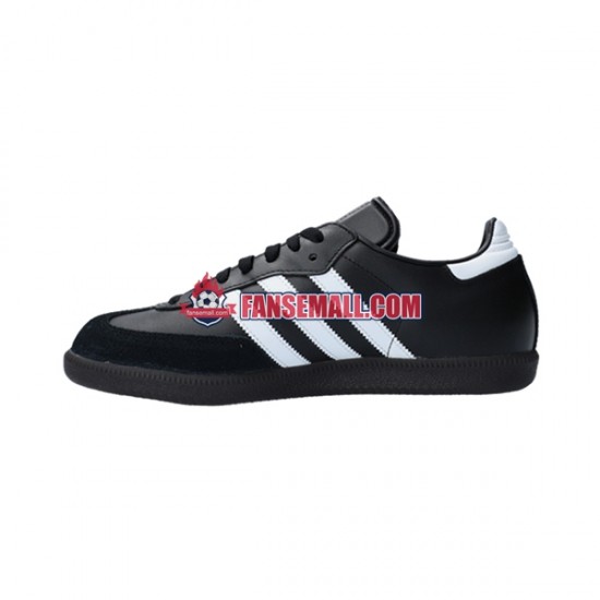 Vit Svart Adidas Classic Samba Hallenschuh Leder fotbollsskor