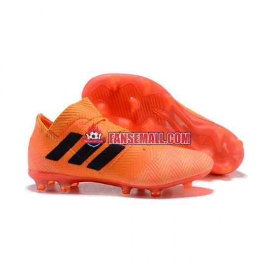 Orange Svart Adidas Nemeziz8.1 FG fotbollsskor