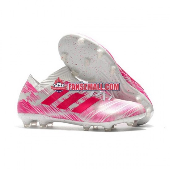 Rosa Vit Adidas Nemeziz8.1 FG fotbollsskor