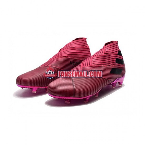 Rosa Svart Adidas Nemeziz9 FG fotbollsskor