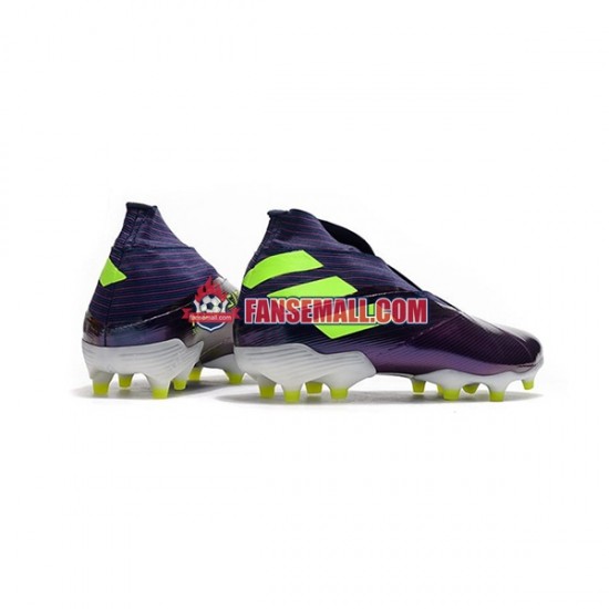 Lila Gul Adidas Nemeziz9 FG fotbollsskor