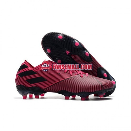 Rosa Svart Adidas Nemeziz9.1 FG fotbollsskor