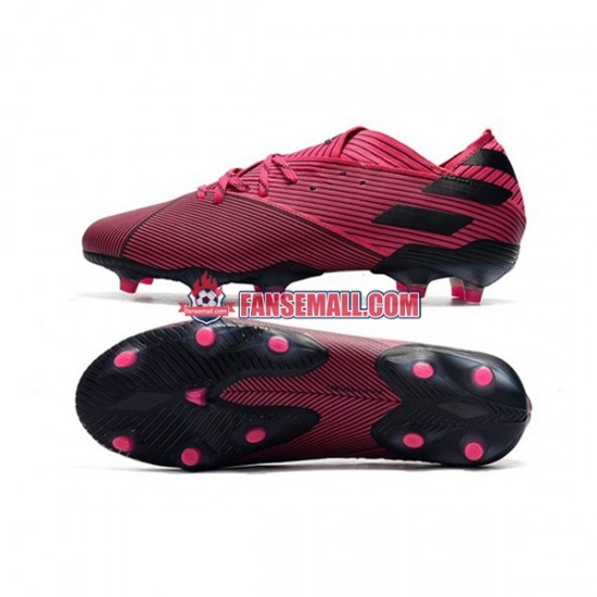 Rosa Svart Adidas Nemeziz9.1 FG fotbollsskor