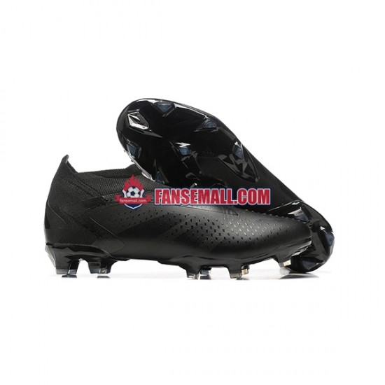 Svart Adidas PREDATOR ACCURACY FG fotbollsskor