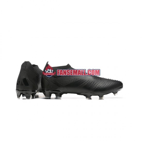 Svart Adidas PREDATOR ACCURACY FG fotbollsskor