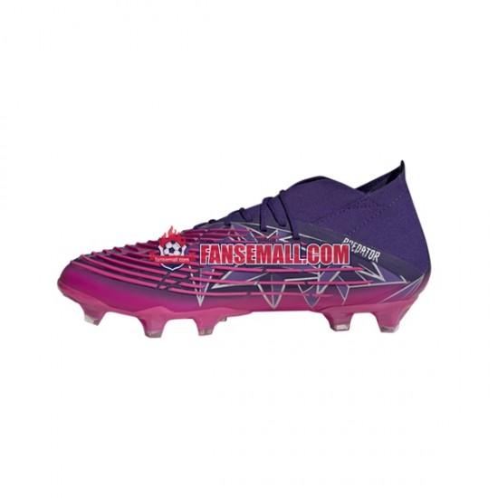 Lila Adidas Predator EDGE.1 FG Champions Code fotbollsskor