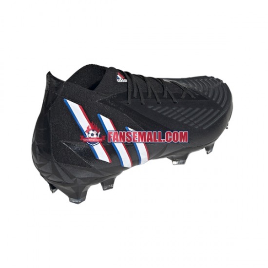 Svart Adidas Predator EDGE.1 FG Edge of Darkness fotbollsskor