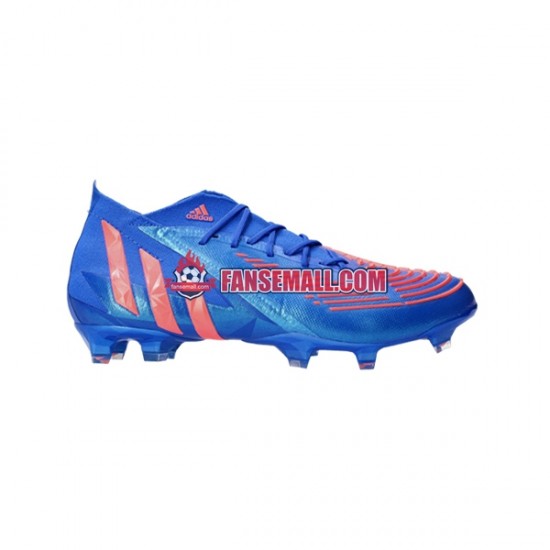 Röd Blå Adidas Predator EDGE.1 FG Sapphire Edge fotbollsskor