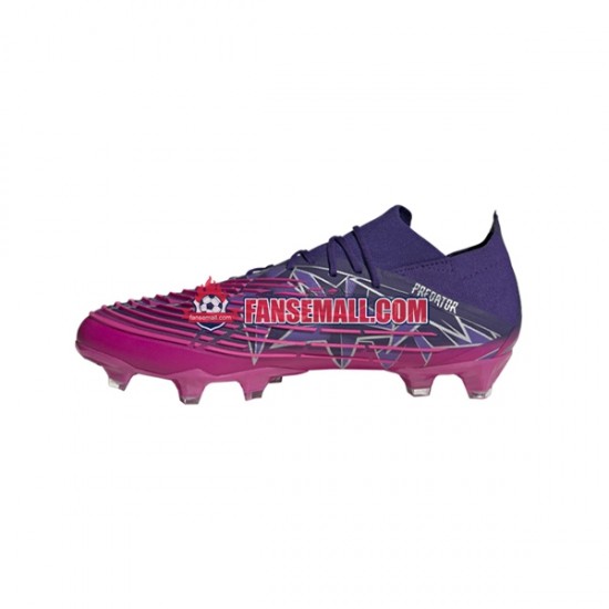 Lila Adidas Predator EDGE.1 L FG Champions Code fotbollsskor