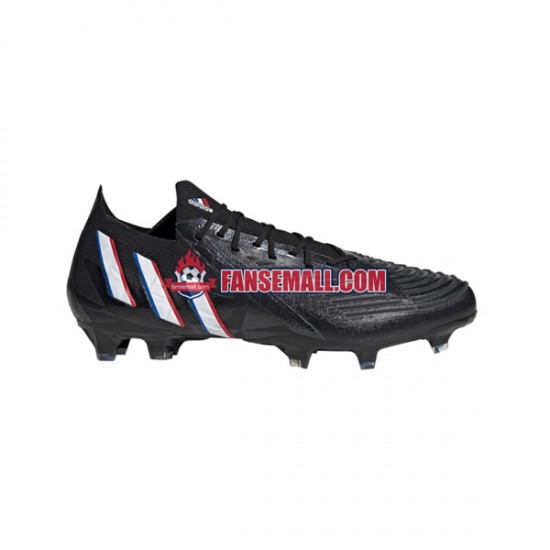 Svart Adidas Predator EDGE.1 L FG Edge of Darkness fotbollsskor