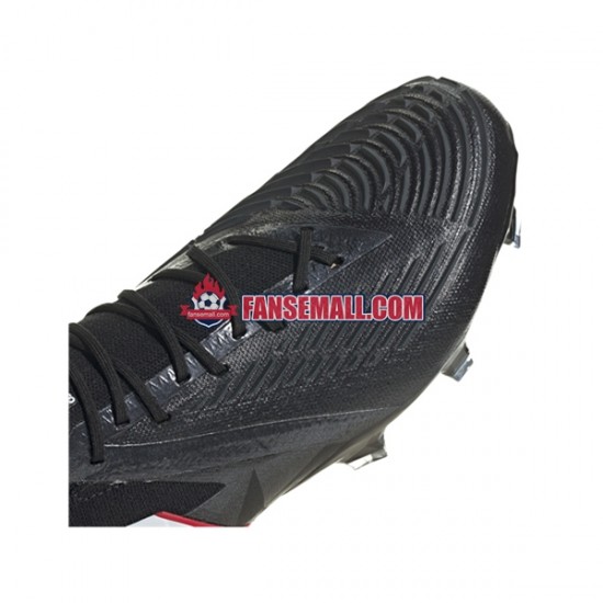 Svart Adidas Predator EDGE.1 L FG Edge of Darkness fotbollsskor