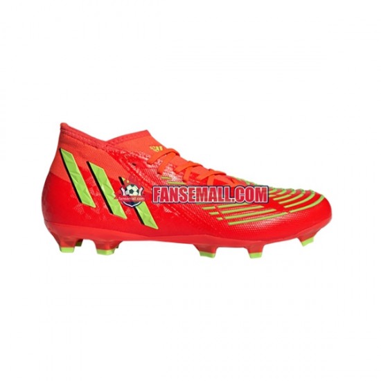 Röd Grön Adidas Predator EDGE.2 FG Game Data fotbollsskor