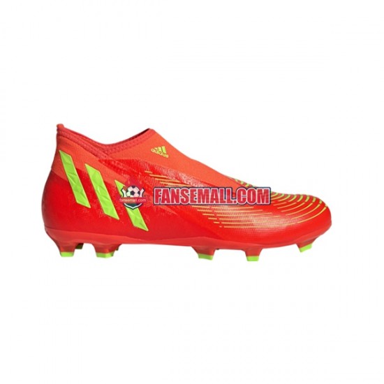 Röd Grön Adidas Predator EDGE.3 LL FG Game Data fotbollsskor