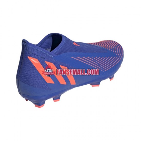 Blå Adidas Predator EDGE.3 LL FG Sapphire Edge fotbollsskor