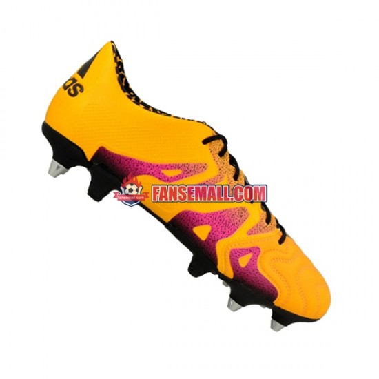 Guld Rosa Adidas X5.1 SG Leder fotbollsskor