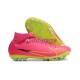 Rosa Grön catalog/GMN/Nike Air Zoom Mercurial Superfly IX Academy AG fotbollsskor