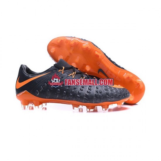 Orange Svart catalog/GMN/Nike HyperVenom Phantom III Elite FG fotbollsskor