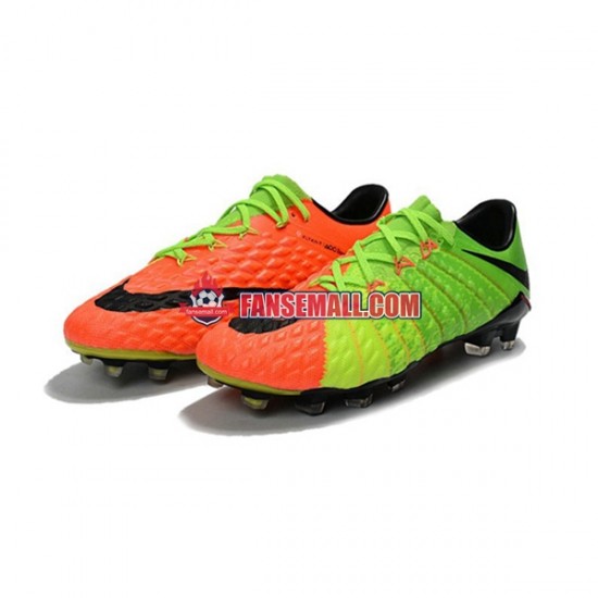 Orange Grön catalog/GMN/Nike HyperVenom Phantom III Elite FG fotbollsskor