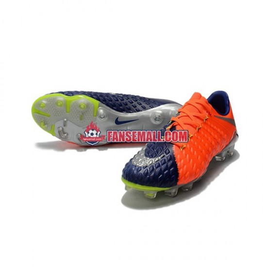 Orange Blå catalog/GMN/Nike HyperVenom Phantom III Elite FG fotbollsskor