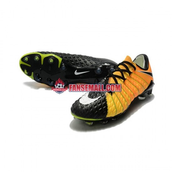 Gul Svart catalog/GMN/Nike HyperVenom Phantom III Elite FG fotbollsskor