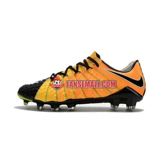 Gul Svart catalog/GMN/Nike HyperVenom Phantom III Elite FG fotbollsskor