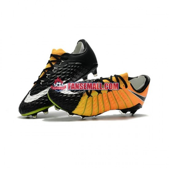 Gul Svart catalog/GMN/Nike HyperVenom Phantom III Elite FG fotbollsskor