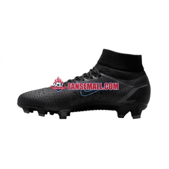 Svart catalog/GMN/Nike Mercurial Superfly VIII Renew Pro FG fotbollsskor