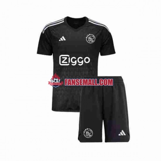 Matchtröjor AFC Ajax Målvaktströja 2023-2024 Kortärmad till Barn (3:e ställ)