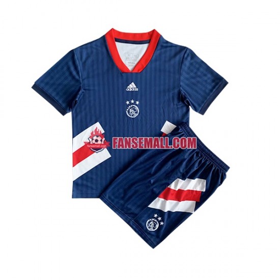 Matchtröjor AFC Ajax Icon Retro 2022-2023 Kortärmad till Barn (1:a ställ)