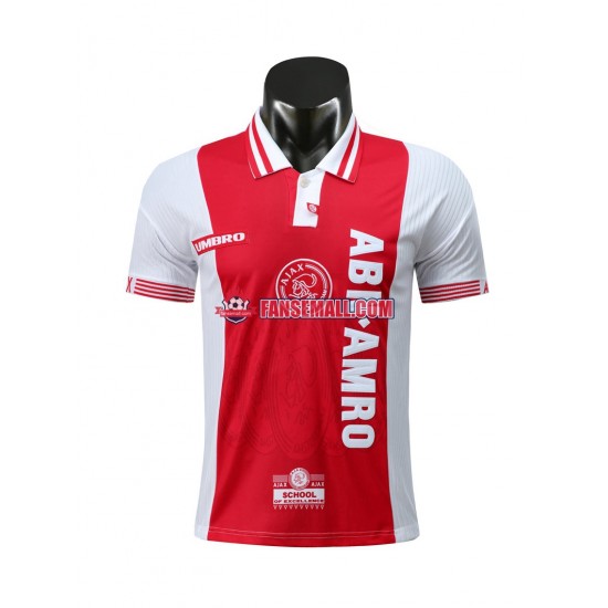 Matchtröjor AFC Ajax Retro 1997-1998 Kortärmad till Herr (1:a ställ)