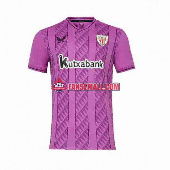 Matchtröjor Athletic Bilbao Målvaktströja 2023-2024 Kortärmad till Herr (2:a ställ)