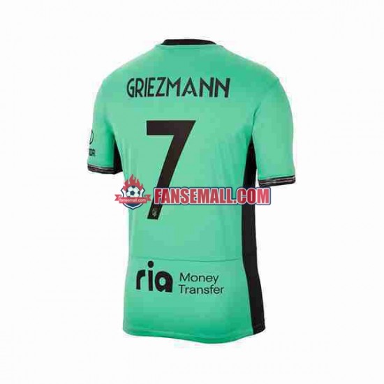 Matchtröjor Atlético Madrid Antoine Griezmann 7 2023-2024 Kortärmad till Herr (3:e ställ)