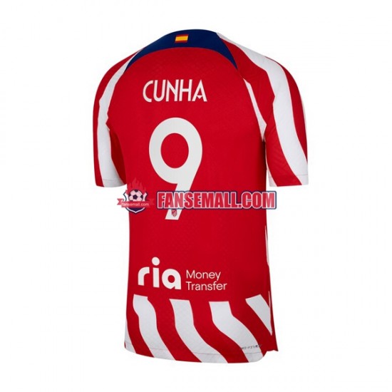 Matchtröjor Atlético Madrid Matheus Cunha 9 2022-2023 Kortärmad till Herr (1:a ställ)