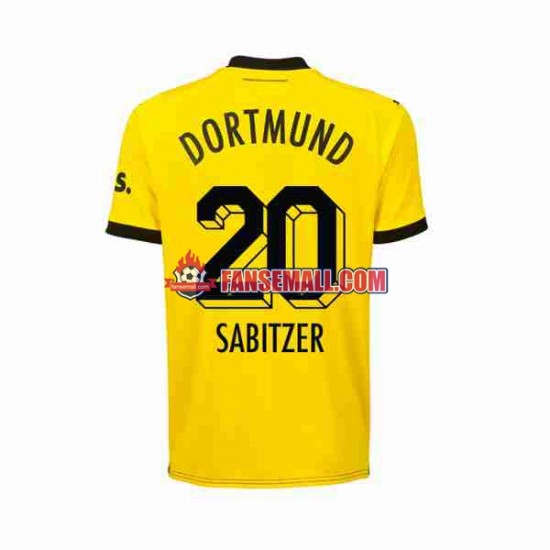 Matchtröjor Borussia Dortmund Marcel Sabitzer 20 2023-2024 Kortärmad till Herr (1:a ställ)