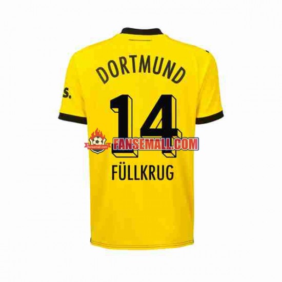 Matchtröjor Borussia Dortmund Niclas Fullkrug 14 2023-2024 Kortärmad till Herr (1:a ställ)