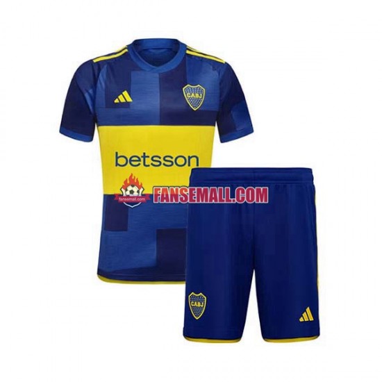 Matchtröjor CA Boca Juniors 2023-2024 Kortärmad till Barn (1:a ställ)