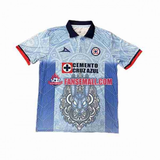 Matchtröjor Cruz Azul Day of the Dead 2023-2024 Kortärmad till Herr (2:a ställ)