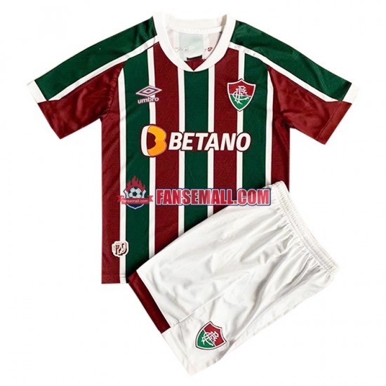 Matchtröjor Fluminense 2022-2023 Kortärmad till Barn (1:a ställ)