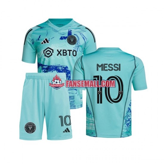 Matchtröjor Inter Miami Lionel Messi 10 Special 2023-2024 Kortärmad till Barn (1:a ställ)