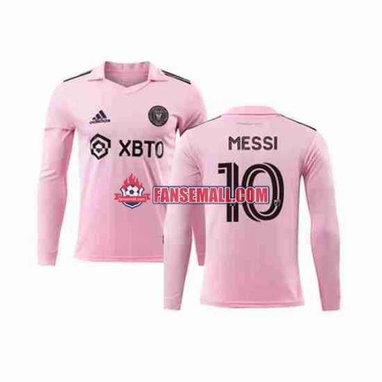 Matchtröjor Inter Miami Lionel Messi 10 2023-2024 Långärmad till Herr (1:a ställ)