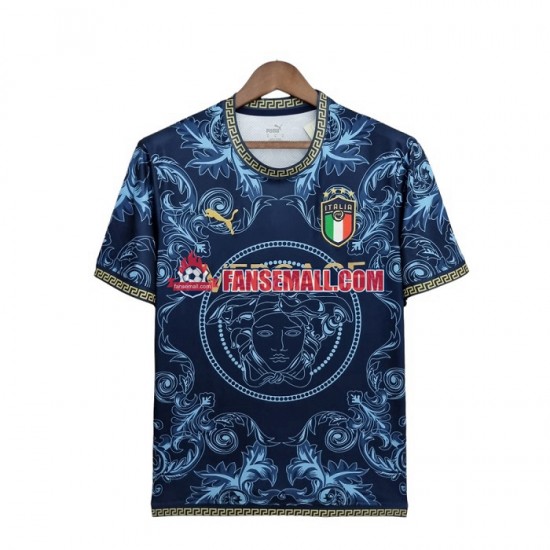 Matchtröjor Italien Versace Edition 2022-2023 Kortärmad till Herr (1:a ställ)