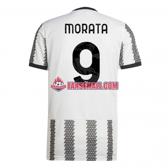 Matchtröjor Juventus Morata 9 2022-2023 Kortärmad till Herr (1:a ställ)