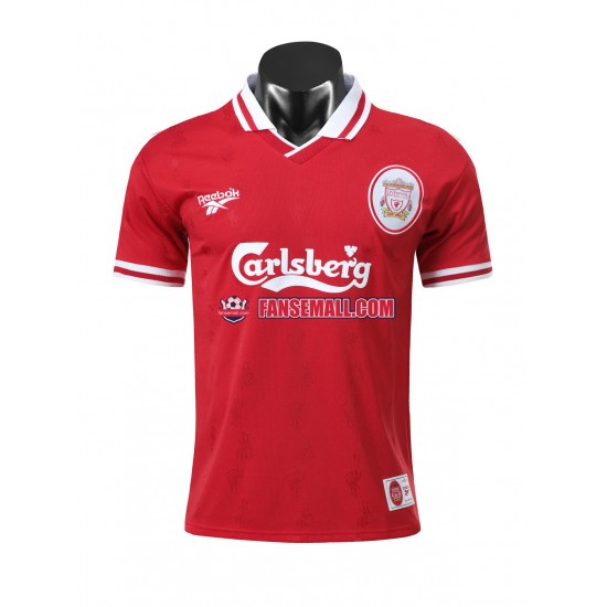 Matchtröjor Liverpool Retro 1996-1997 Kortärmad till Herr (1:a ställ)