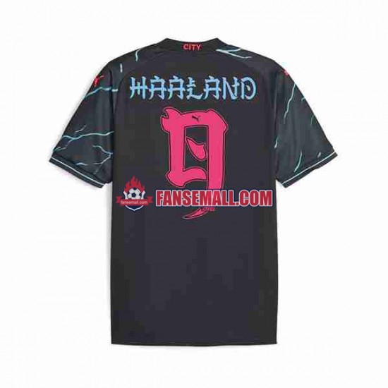 Matchtröjor Japan Manchester City Haaland 9 ese Tour Printing 2023-2024 Kortärmad till Herr (3:e ställ)