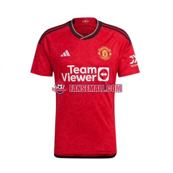 Matchtröjor Manchester United Lisandro Martinez 6 2023-2024 Kortärmad till Barn (1:a ställ)