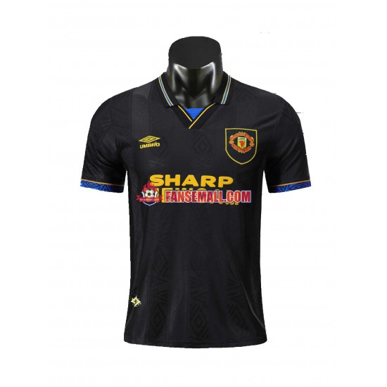 Matchtröjor Manchester United Retro 1994 Kortärmad till Herr (2:a ställ)